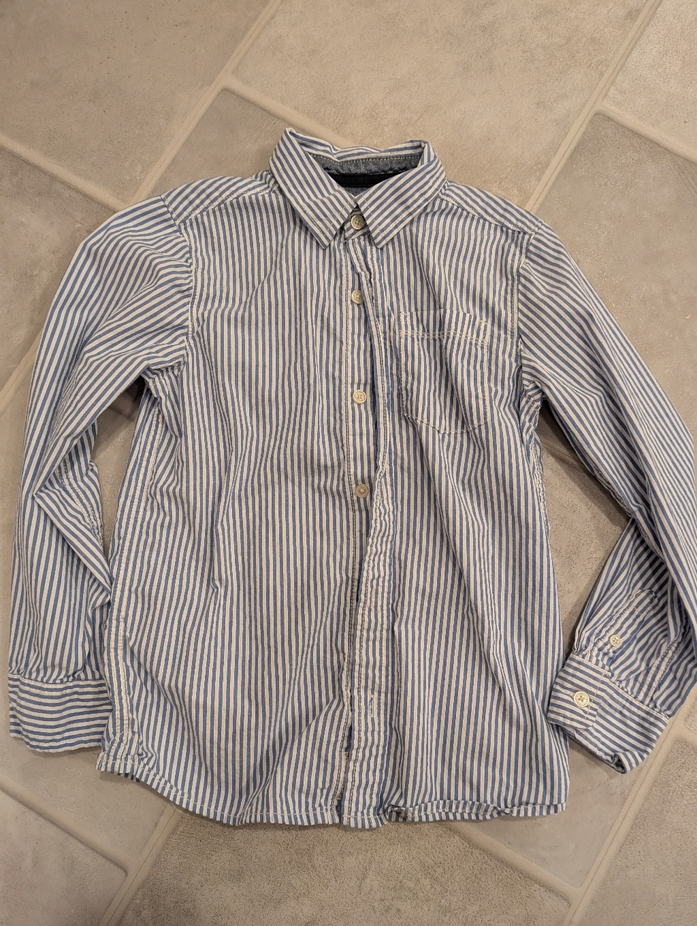 Boy's OshKosh PinStripe Button Down Shirt, size 10